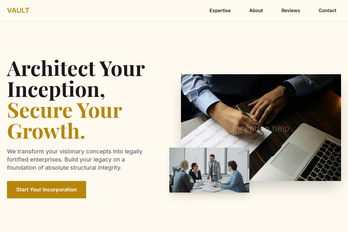Vault Business Incorporation