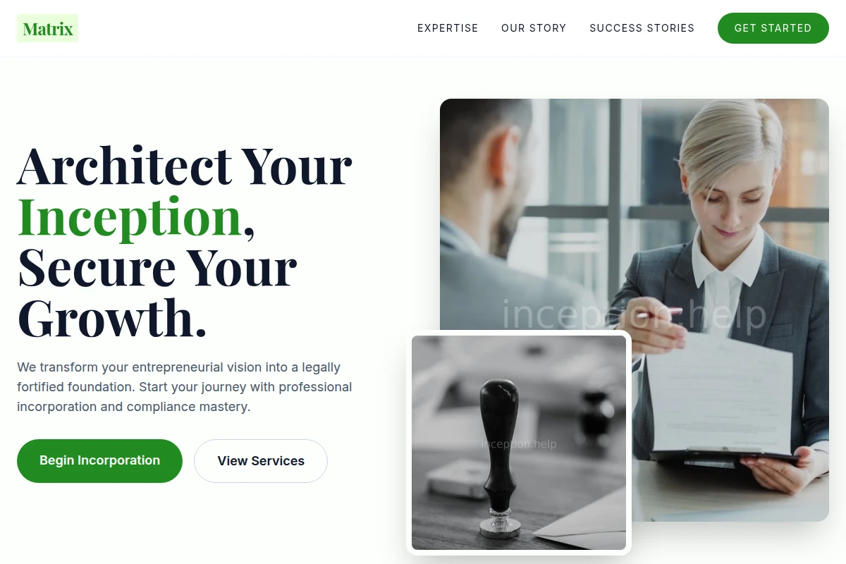 Matrix Business Incorporation